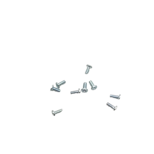 Vis à tête ronde Phillips en acier au carbone zingué M1.7 métrique - Product Image 1