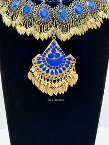 Wholesale Price Customized Indian <b>Jewelry</b> for Women Antique <b>Handmade</b> Necklace,Earrings & Mang Tikka Bridal Jewellery Sets Adults - Product Image 4