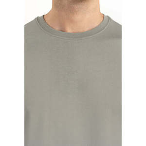 เสื้อยืดคอกลมทรงปกติ รุ่นเรกูลาร์ฟิต ยูนิเซ็กซ์ 180 กรัม เป็นมิตรกับสิ่งแวดล้อม ผลิตจากผ้าฝ้าย 80% โพลีเอสเตอร์ 20% แขนสั้น ใส่สบายๆ ในฤดูร้อน รับผลิตแบบ OEM - Product Image 2