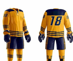 Nuevo Diseño Popular Uniforme de hockey sobre hielo juvenil Conjuntos lisos de la mejor calidad con nuevo diseño popular innovador - Product Image 4