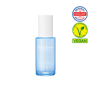 Bergamo Bambou Vegan Acide Hyaluronique Sérum de soin de la peau Apaisant et efficace avec des ingrédients à base de plantes - Product Image 3