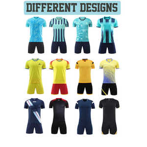 Uniformes de Fútbol Personalizados al por Mayor para Equipos y Clubes, Camisetas de Fútbol de Secado Rápido y Transpirables, Ropa de Entrenamiento para Adultos, Pantalones Cortos - Product Image 2