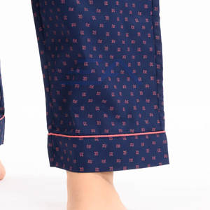 ชุดนอนผู้หญิงคุณภาพสูงปรับแต่งได้ - ชุดลำลองสำหรับฤดูหนาว/ฤดูใบไม้ผลิ ระบายอากาศได้ดี พร้อมโลโก้ด้านหน้า - Product Image 6