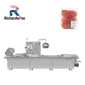 Machine à sceller pour le plateau alimentaire MAP Thermoformage Machine à emballer à atmosphère modifiée Fromage Durian - Product Image 5