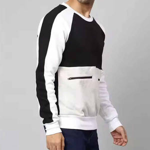 Gran oferta 2025, moda al por mayor, sudadera para hombre, sudaderas de cuello redondo personalizadas de lana de algodón, talla grande - Product Image 4