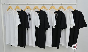 เสื้อยืดธรรมดาสำหรับทุกเพศเสื้อเจอร์ซีย์ผ้าฝ้าย100% โอเวอร์ไซซ์ไหล่ตกผ้าคอตตอนเนื้อนุ่ม - Product Image 3