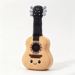 Peluche de guitarra personalizado, peluche de guitarra acústica, peluche de instrumento, lindo peluche de guitarra - Product Image 1
