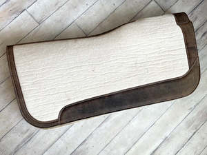 Almohadilla de sillín de lana azteca Navajo occidental de cuero de vaca ecuestre de alta calidad, productos de Carreras de Caballos ingleses de la India - Product Image 4