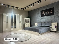 Ensemble de chambre à coucher moderne et élégant, style ferme/entrepôt, meubles en MDF durables pour la maison, le bureau et l'hôtel