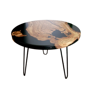 โต๊ะรับประทานอาหารเรซินอีพ็อกซี่สุดหรูทันสมัยมีเอกลักษณ์และทนทานสำหรับโต๊ะกาแฟที่มีพื้นที่ทันสมัย - Product Image 5