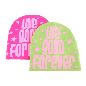 Bonnet d'hiver unisexe en jacquard acrylique, chaud pour femmes et enfants, bonnet réversible en tricot jacquard imprimé au meilleur prix, vente en gros - Product Image 3