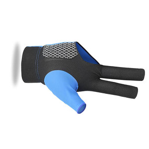 Nuevo cómodo Spandex Billar Shooter Snooker Guante Mano izquierda derecha Abierto 3 dedos Pool Cue Guantes para hombres Mujer - Product Image 5