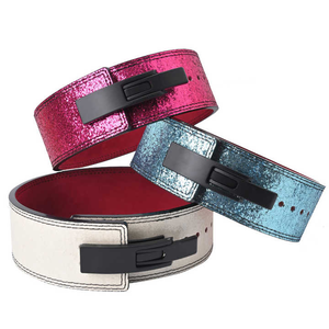 Ceintures à paillettes à levier pour le fitness, la musculation et la musculation Supports dorsaux Push Up Dead-lift Power Glitter Belt - Product Image 4