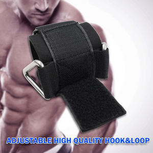 Adjustable Soft Neoprene Padded <b>Wrist</b> Cuffs <b>Straps</b> Heavy Duty Gym Strength Training Professional Protection 5,7mm Thick OEM - Product Image 5