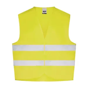 Gilet di Sicurezza ad Alta Visibilità con Adesivi Riflettenti Promozionali e Luci per un Merchandising Efficace - Product Image 2