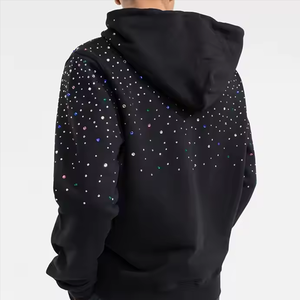 Reasonable Price Men <b>Rhinestone</b> <b>Hoodies</b> Hot Sale Men <b>Rhinestone</b> <b>Hoodies</b> - Product Image 3