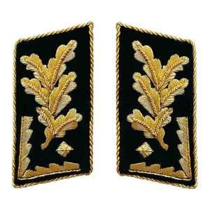 Gorget de col de rang Officr personnalisé de haute qualité/insigne de collier/onglets de collier | Patchs de gorget de personnel de col Gorget Ronpex - Product Image 2