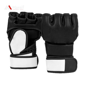 Nuevos Guantes de MMA de Piel Sintética PU con Logotipo Personalizado, Protección Profesional, Secado Rápido, Ajuste Universal, Servicio OEM - Product Image 1
