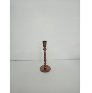 Iron Metal <b>Candle</b> Holder Antique Color Traditional Design Refined Detailing Handmade Heat Resistant <b>for</b> Easter Elegant Interiors - Product Image 1