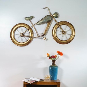 Hanging Wall Art High Quality Metal Decor in Brass Aluminum or Iron Color-<b>Changing</b> Feature for Home Decor - Product Image 1