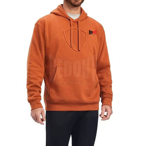 <b>Top</b> <b>High</b> Quality Comfortable Men Embossed Hoodie Basics Cotton Blended Made Long Sleeve Men Embossed Hoodie - Product Image 1
