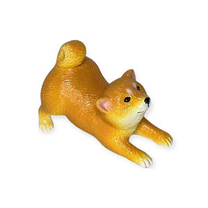Statue de chien en résine colorée Style artificiel pour la maison salon chambre bureau décoration cadeau pour les propriétaires d'animaux - Product Image 2