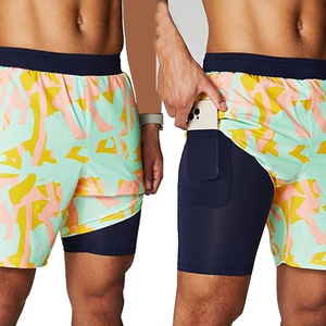 Sublimation Printing <b>Lightweight</b> Streetwear Gym <b>Shorts</b> Wholesale Best Quality <b>Men</b> Wear Printed Stylish <b>Shorts</b> - Product Image 5