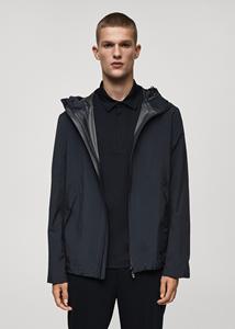 Personnaliser le style et la conception Streetwear Polyester Softshell imperméable Sports de plein air course coupe-vent veste de pluie pour hommes - Product Image 6