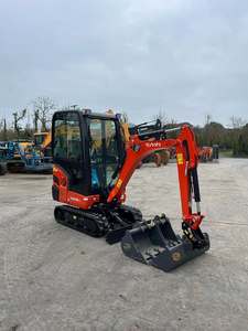 Mini-excavatrice Kubota KX018-4 d'occasion et neuve, abordable, de qualité supérieure, à braquage zéro, diesel, 22 kW de puissance. - Product Image 6