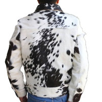 Veste en cuir de vachette pour homme, sur mesure, best-seller, style décontracté, design unique, logo sur le devant, haute qualité, hiver