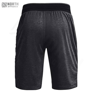 กางเกงออกกำลังกายขาสั้นผ้าแคนวาสแบบลำลองสำหรับผู้ชายกางเกงขาสั้นเล่นเทนนิสแห้งเร็วมีกระเป๋าสำหรับวิ่งในฤดูร้อน - Product Image 4