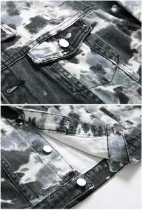 Chaqueta Vaquera Urbana para Hombre, Chaqueta Clásica de Mezclilla para Atuendos Casuales - Product Image 6