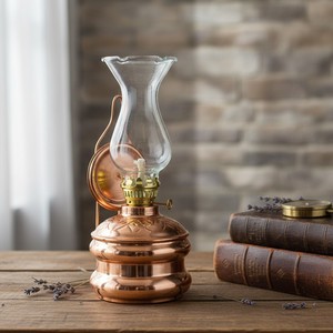 Lampe à huile en cuivre, lampes à gaz et accessoires - Product Image 2