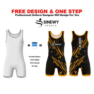 Combinaison de lutte avec équipement de lutte, uniforme de lutte pour hommes, combinaison de lutte personnalisée OEM - Product Image 3