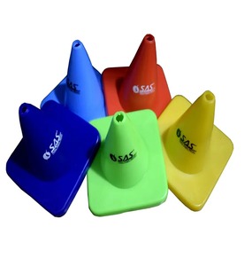 Precio razonable Cono flexible de 4 "/Conos de entrenamiento deportivo (paquete de 6 piezas) multicolor en precio de venta completo con buena calidad - Product Image 3