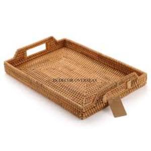 Top vente de qualité supérieure en bois de rotin fait forme ronde mariage et fêtes Table pièce maîtresse plateau en rotin au prix le plus bas - Product Image 5
