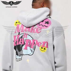 Pull Style bonne vente adulte vêtements d'extérieur nouveau Style respirant personnalisé nouveauté vêtements d'hiver bouffée impression sweats à capuche - Product Image 5