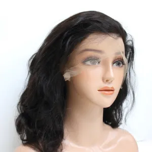 HD Full Lace Human Hair Wigs For Black Women Wholesale Virgin Hair HD Lace Front Wig With Baby Hair