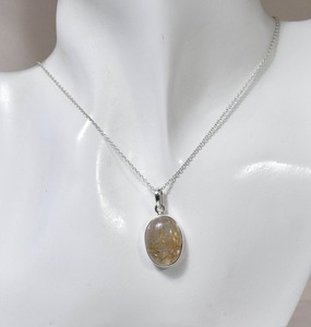 จี้ของขวัญดีไซน์เนอร์สำหรับรูปไข่ของเธอจี้แฟชั่นอัญมณีสีทอง925สเตอร์ลิงเงินอัญมณีเครื่องประดับแฮนด์เมด - Product Image 2