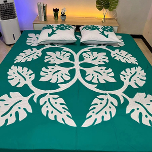 ผ้าปูที่นอนสไตล์ฮาวายโบฮีเมียนทำมือสไตล์เรียบง่ายผ้าปูที่นอนแบน - Product Image 1