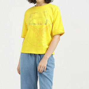 เสื้อยืดผู้หญิงผ้าฝ้าย100% เป็นมิตรกับสิ่งแวดล้อมดีไซน์ของคุณเองปรับแต่งได้ - Product Image 4