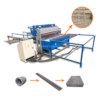 Équipement de soudure galvanisé automatique de machine de fabrication de grillage soudé pour la maille de panneau de maille de petit pain fournie 2.5 - 5 Mm,1.8 - 4 Mm