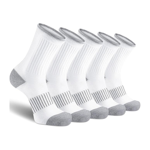 Chaussettes de sport durables de longueur standard, matériau triple mélangé nylon, élasthanne, coton pour un confort accru dans divers sports - Product Image 5