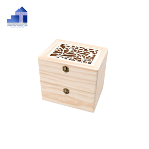 Vente chaude Boîte en bois au look rustique Boîtes exclusives avec logo personnalisé pour ajoute une touche décorative fabriquée au Vietnam - Product Image 4