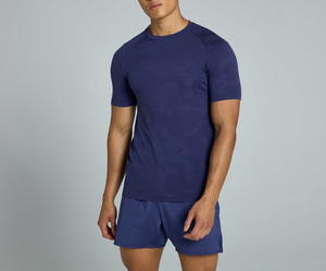 Camiseta Deportiva Personalizada al por Mayor para Hombre, de Alta Demanda, Transpirable, de Secado Rápido, para Gimnasio, Fitness, Ropa Deportiva - Product Image 5