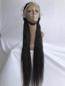 Venta al por mayor 32 'Natural Straight 13x4 Hd Peluca de encaje templo indio camboyano cutícula alineada virgen solo donante pelo indio proveedor - Product Image 2