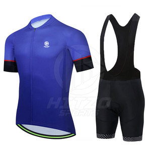 Ensembles d'uniformes de cyclisme respirants de haute qualité avec logo personnalisé et vêtements d'équipe-100% polyester couleur personnalisée - Product Image 1