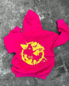 Vente chaude coton mélangé confortable hommes sweat à capuche surdimensionné respirant lavage à l'acide Streetwear avec col à capuche fabriqué en usine - Product Image 5