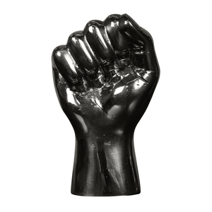 สินค้ามาใหม่รูปปั้นตกแต่งโต๊ะทำด้วยมือแบบอเมริกันที่วางมือถือในบ้านทันสมัยโลหะชุบสีดำหยาบ - Product Image 1