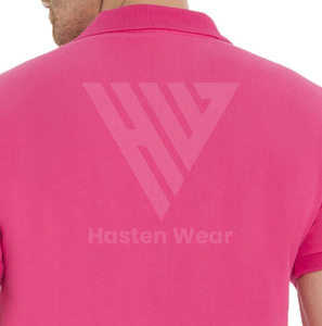 เสื้อโปโลแขนสั้นพิมพ์ลายวัสดุโลโก้ส่วนตัว - Product Image 6